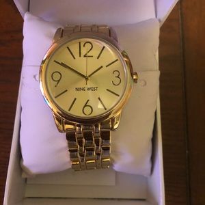 Nine West Gold Watch